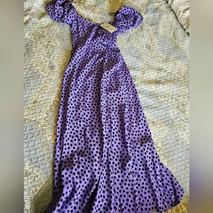 Zara polka dot dress